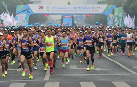 跑過風景跑過你--杭州測漏儀與您一起見證最美杭州馬拉松【超鉅微檢】