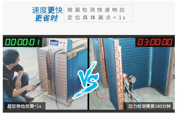 解密微泄漏！氮?dú)錂z漏儀一鍵報(bào)警，立即找到具體漏點(diǎn)！【超鉅微檢】