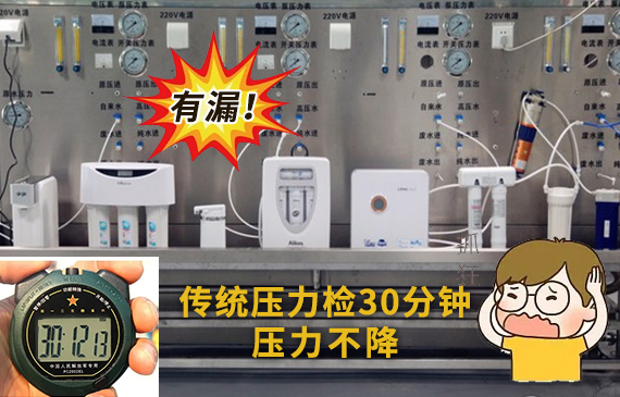 【必看！】超鉅微檢，讓凈水機泄漏無所遁形，讓你成為市場翹楚！